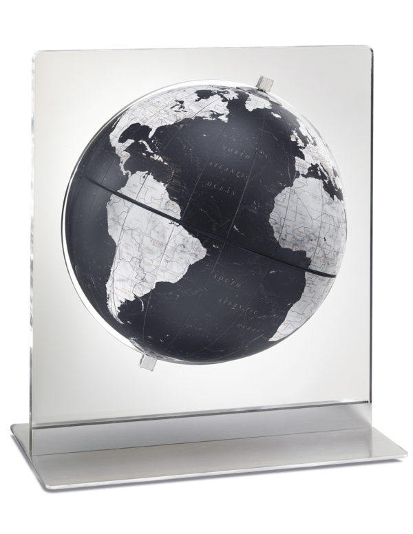 Product photo of Italian Aria black desk globe